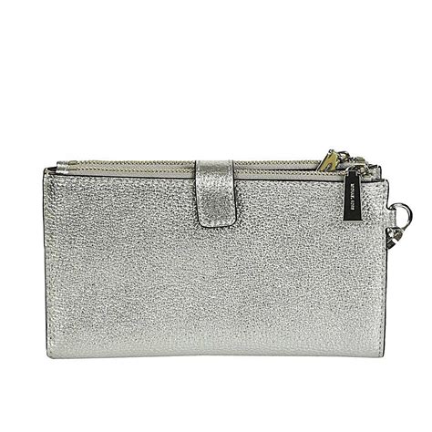 michael kors geldbörs silber|michael kors women's wallets.